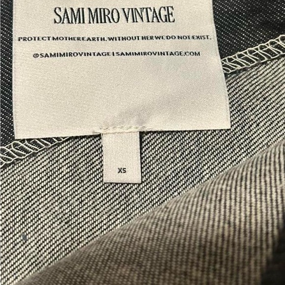 Y2K asymmetrical micro mini denim skirt ✦ Sami Miro Vintage ✦ XS - Picture 5 of 5